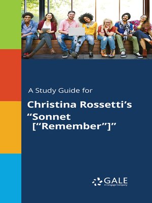 cover image of A Study Guide for Christina Rossetti's "Sonnet ["Remember"]"